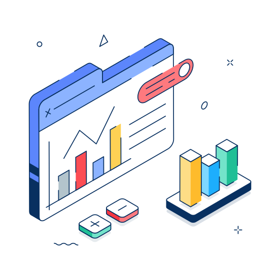 Business, Analytics, Marketing, Financial, Digital, Online, Internet illustration