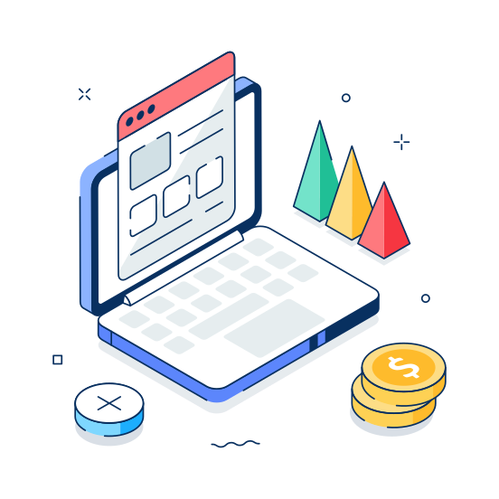 Business, Data, Analytics, Statistics, Marketing, Financial, Stats illustration