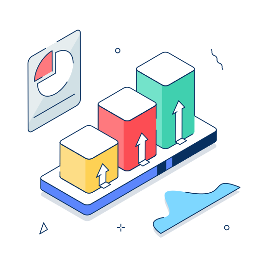 Business, Market, Growth, Budgeting, Payment, Processing, Technology illustration