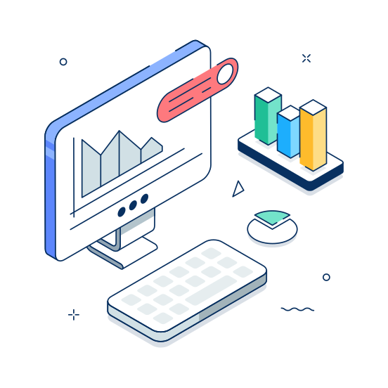 Data, Analysis, Statistics, Analytics, Stats, Infographics, Performance illustration
