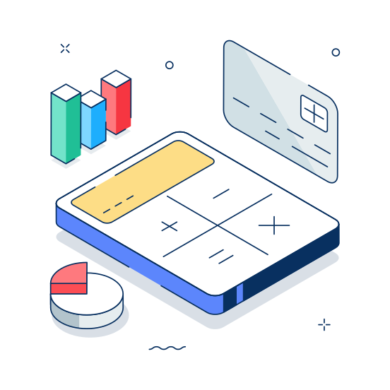 Data, Calculation, Financial, Business, Planning, Budgeting, Payment illustration