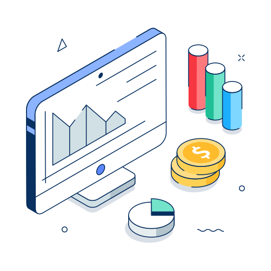 Stock, Market, Financial, Data, Analysis, Investment, Report illustration