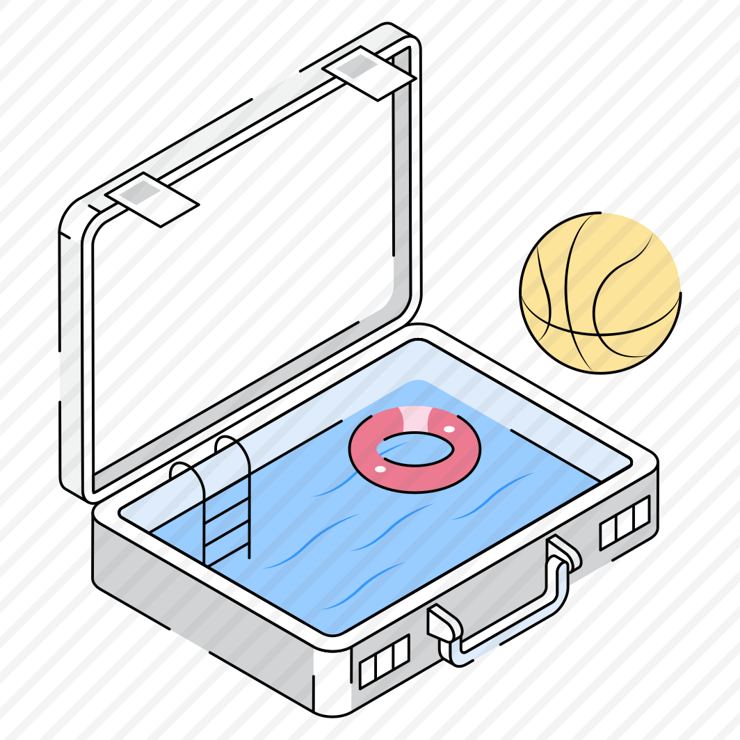 Beach, Ball, Bag, Baggage, Luggage preview