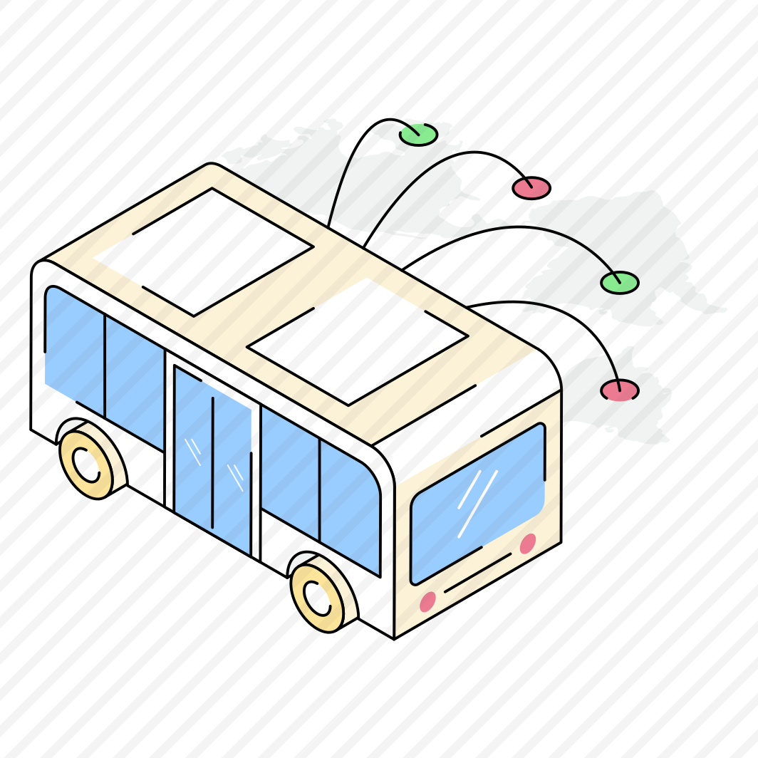 Bus, Coach, Vehicle, Transport, Ride preview