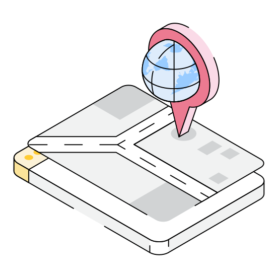 Location, Navigation, Tracking, Pin, Global illustration