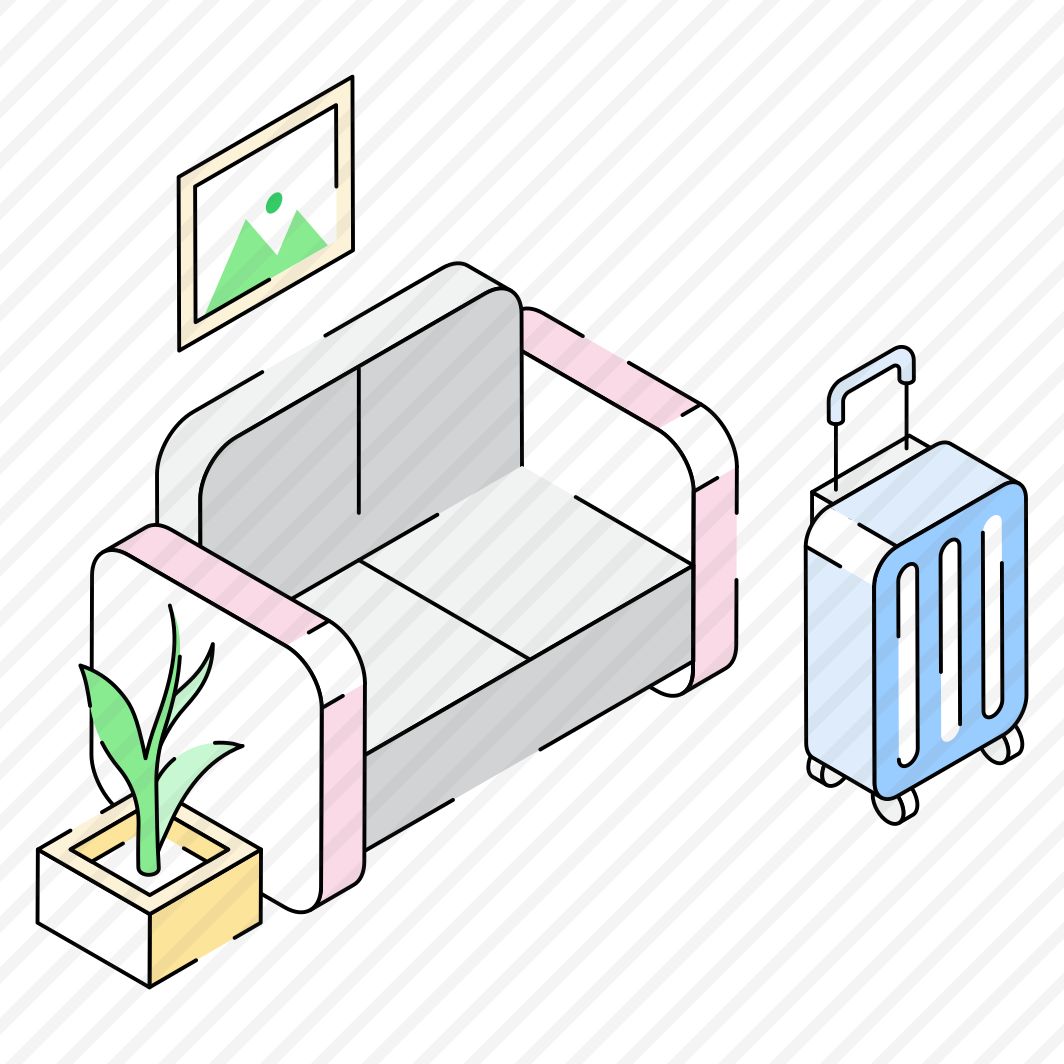 Luggage, Baggage, Bag, Sofa, Couch preview