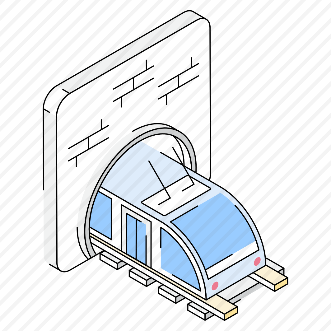 Tunnel, Underground, Train, Transport, Locomotive preview