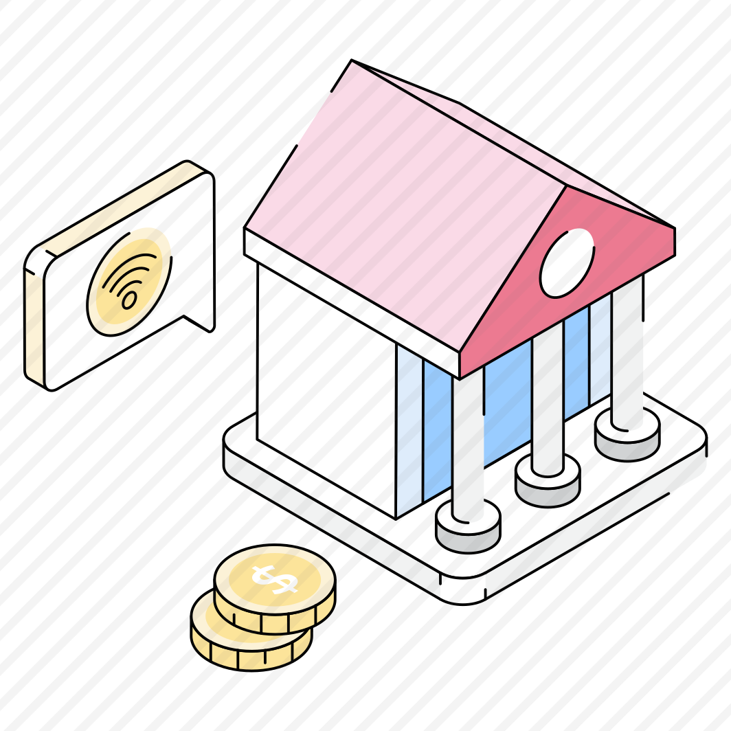 Banking, Online, Building, Deposit, Architecture preview