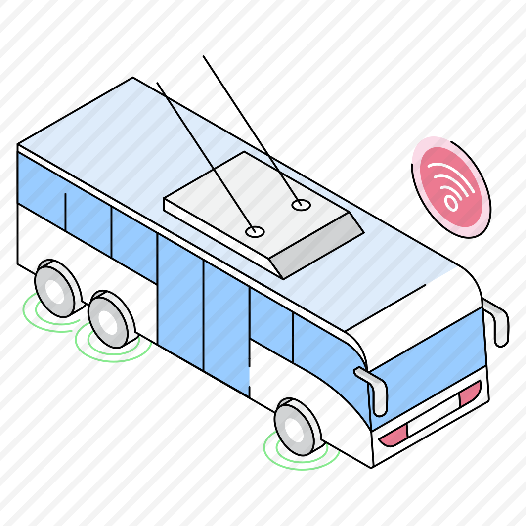 Bus, Vehicle, Wifi, Coach, Transport preview