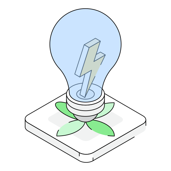 Eco, Light, Bulb, Power, Energy illustration