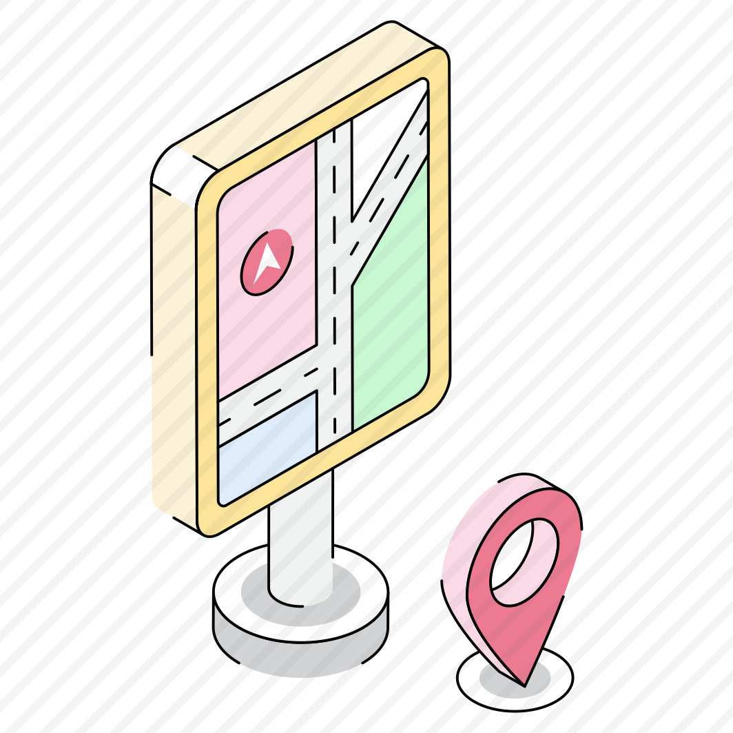 Navigation, Panel, Tracking, Location preview