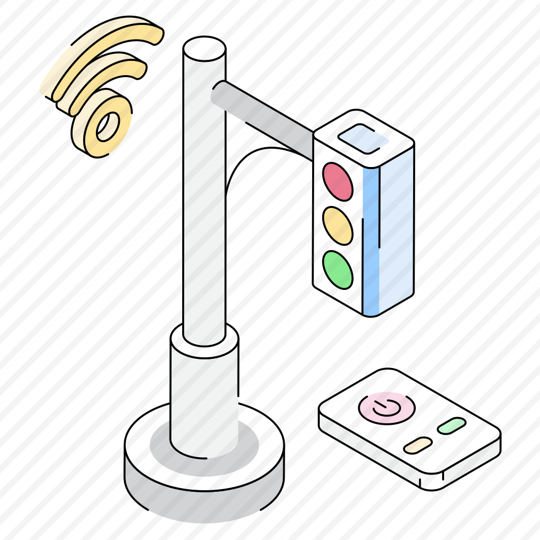 Traffic, Signal, Semaphore, Lights, Pole, preview