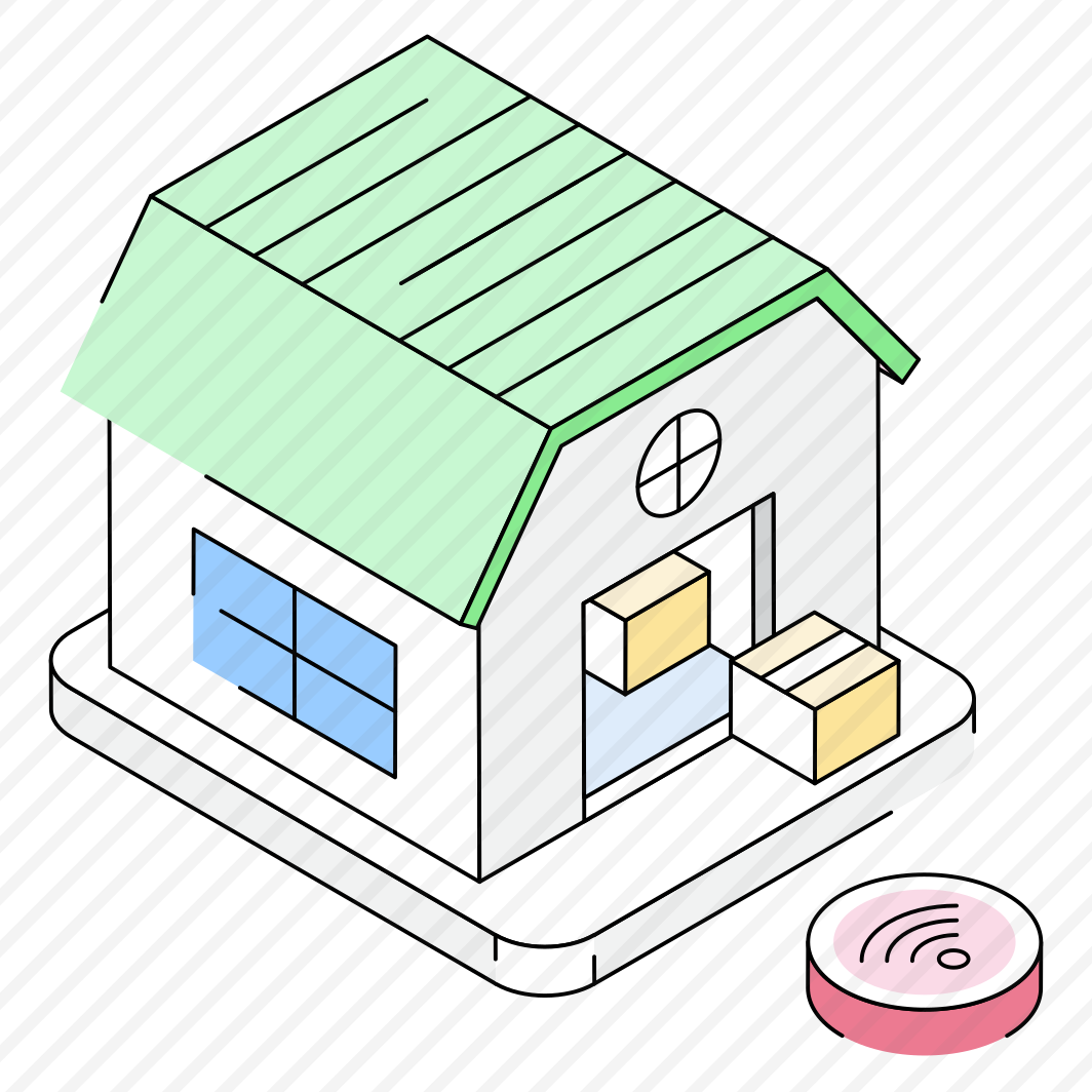 Warehouse, Storehouse, Stocktroom, Depot, Wifi preview