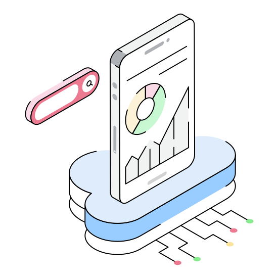 Analysis, Business, Analytics, Cloud, Storage illustration