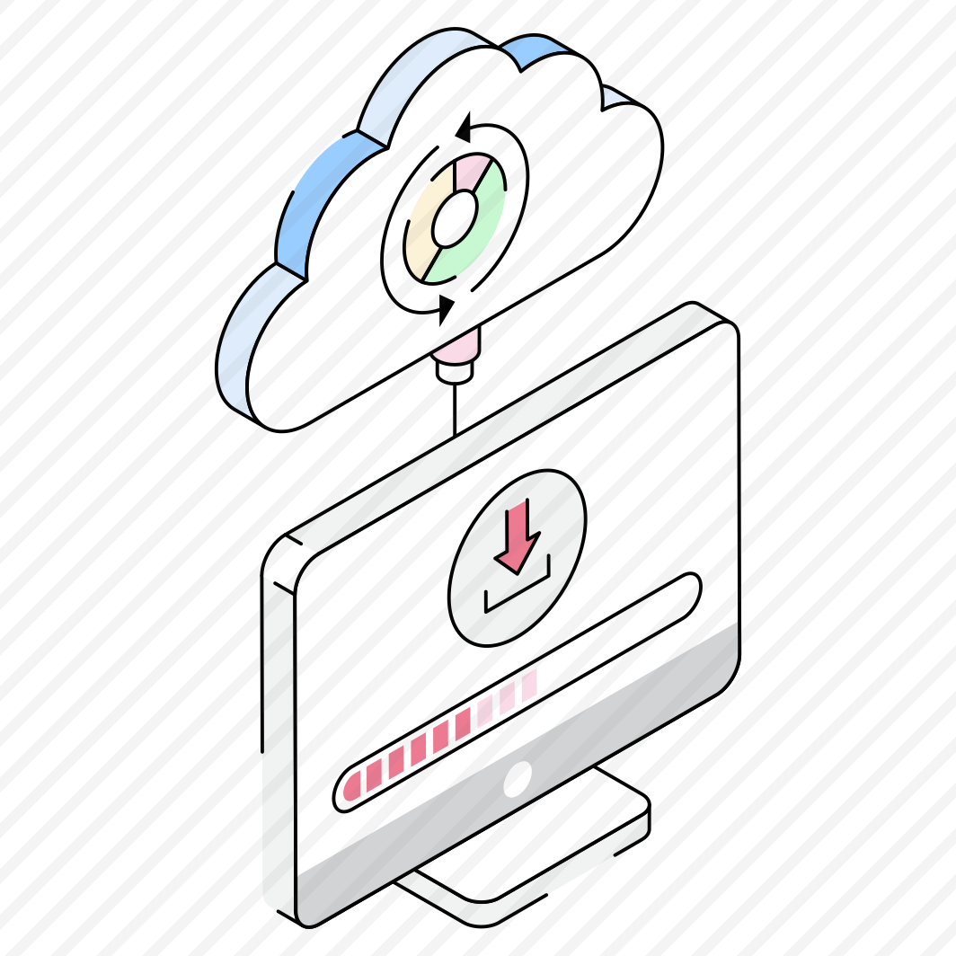 Download, Import, Computer, Cloud, Storage preview