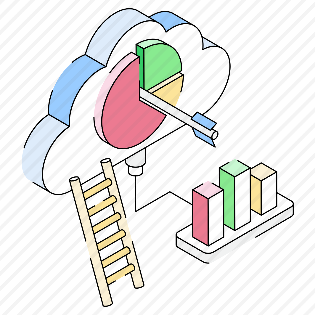 Infographics, Statistics, Analysis, Cloud, Storage preview