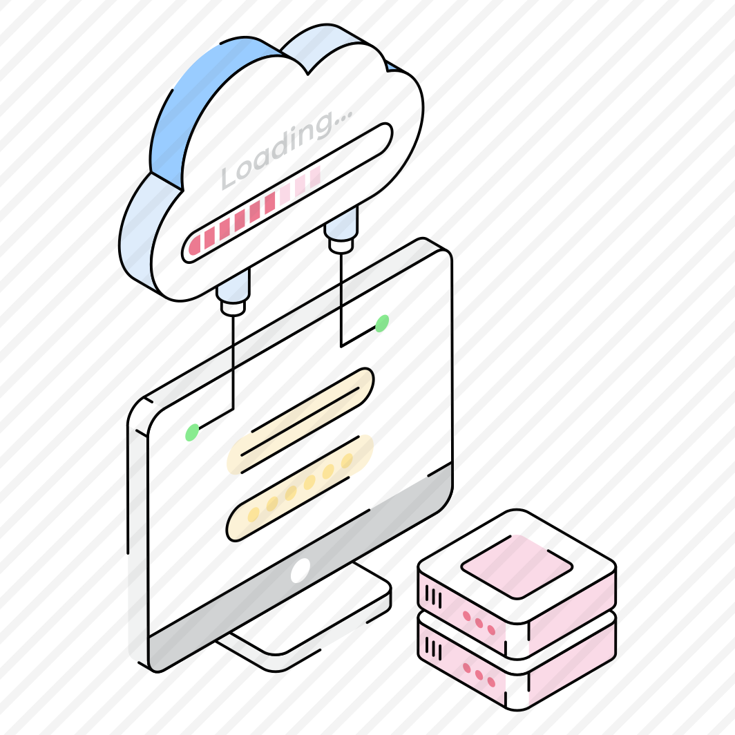 Loading, Computer, Device, Cloud, Storage preview