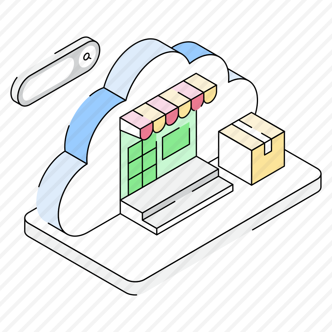 Marketplace, Shop, Cloud, Storage, Hosting preview
