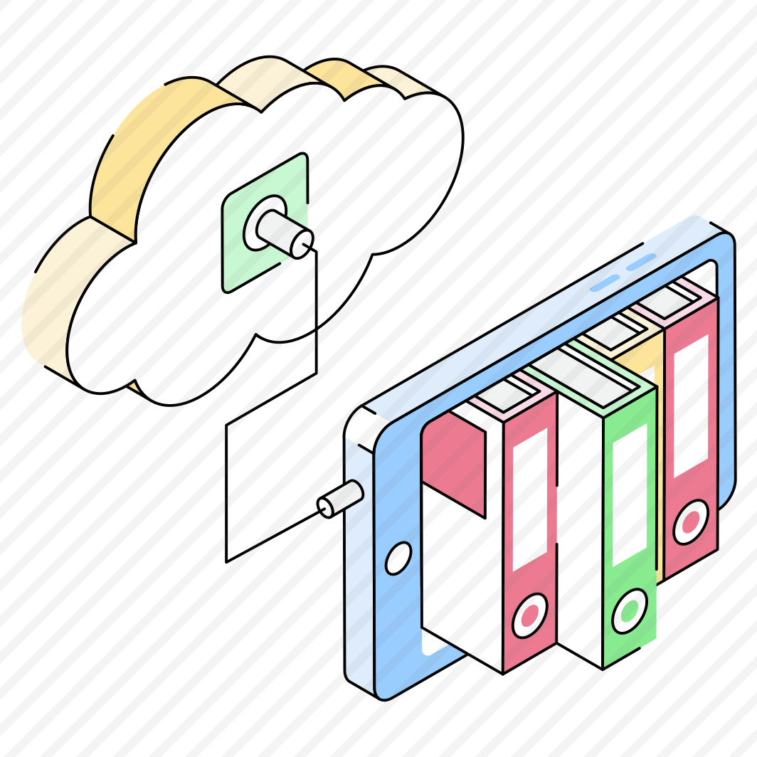 Phone, Files, Binders, Cloud, Storage preview