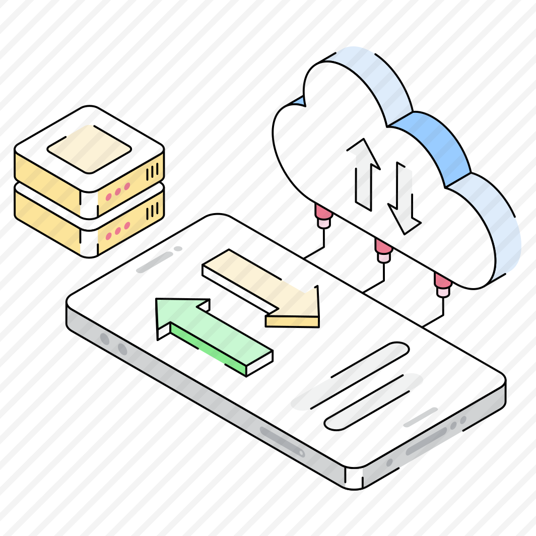 Smartphone, Transfer, Online, Cloud, Storage preview