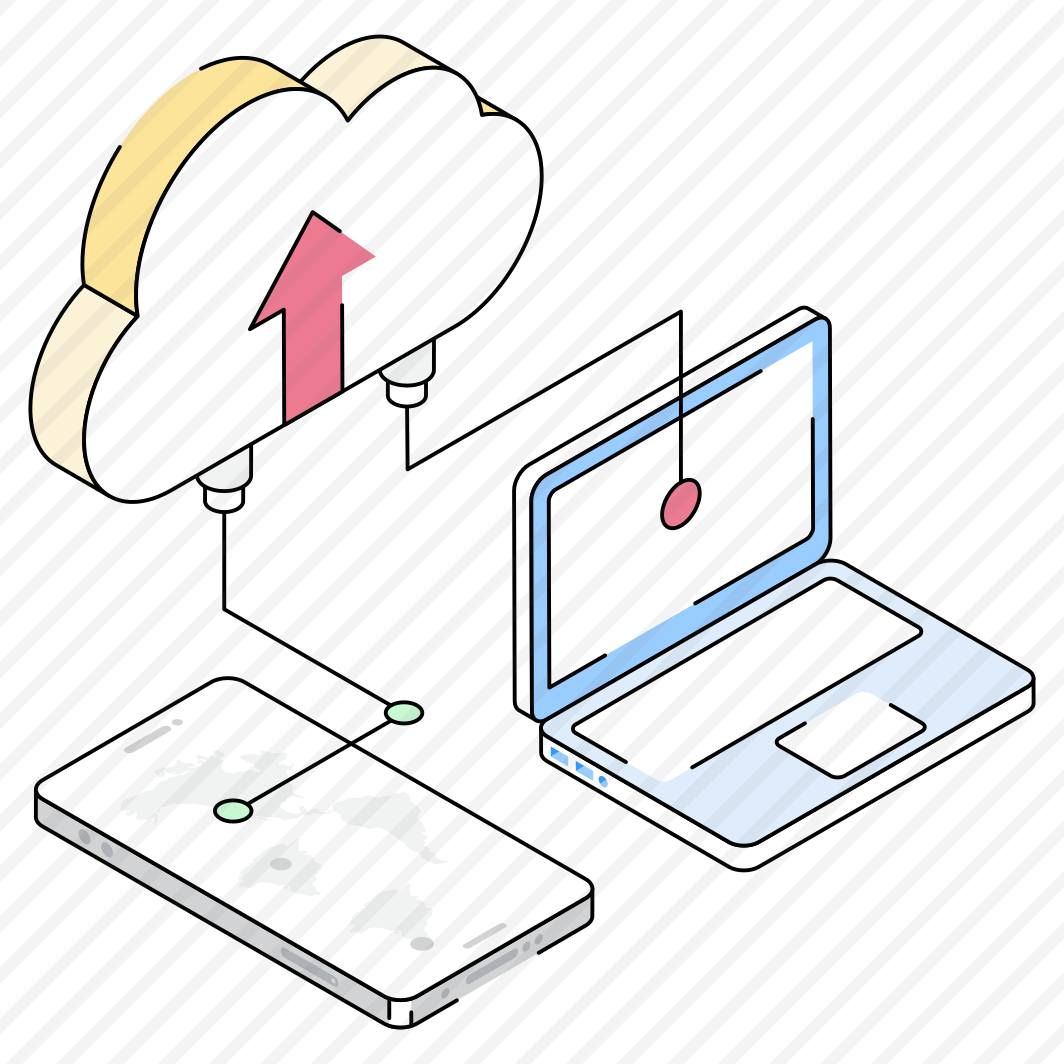 Upload, Export, Laptop, Cloud, Storage preview