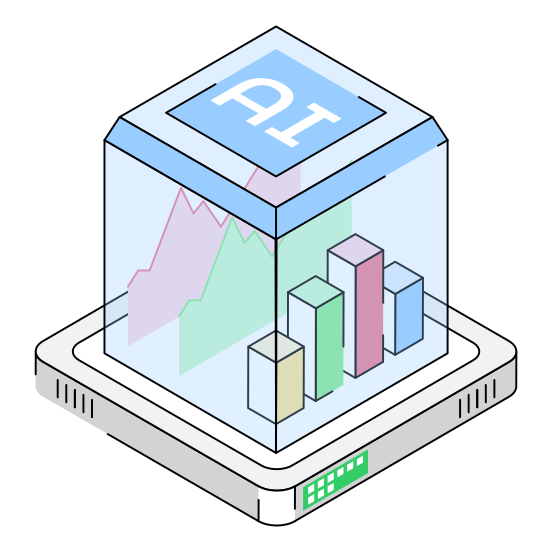Analysis, Infographics, Data, Chart, Ai illustration