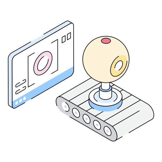 Camera, Device, Cam, Ai, Ml illustration