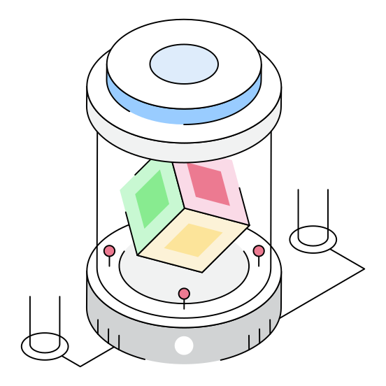Cube, Chamber, Modelling, Ai, Ml illustration