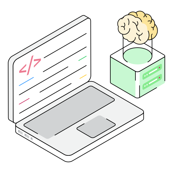 Software, Programming, Coding, Ai, Ml illustration