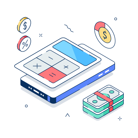 Budget, Plan, Calculator, Financial, Investment, Accounting, illustration