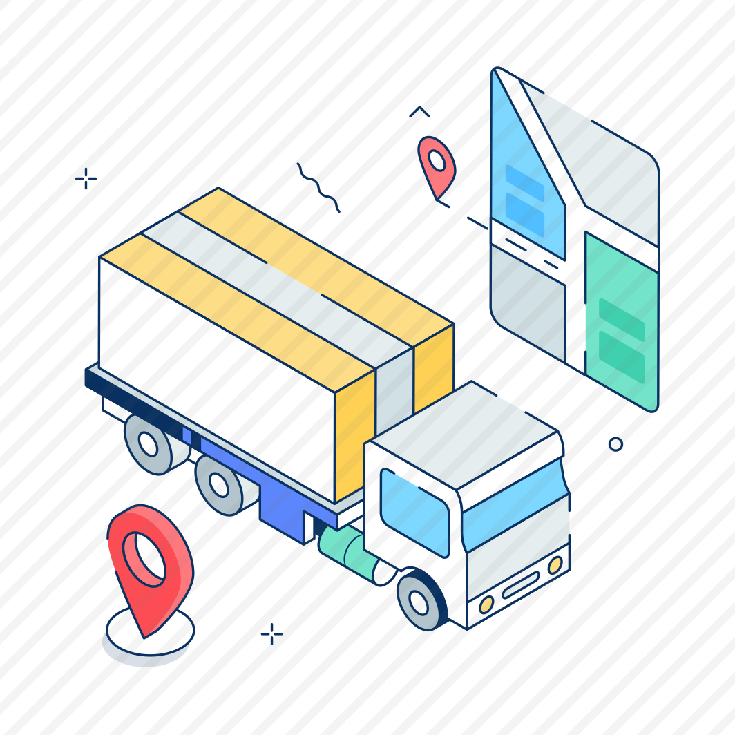Delivery, Location, Shipping, Logistics, Truck, Gps, Tracking, preview