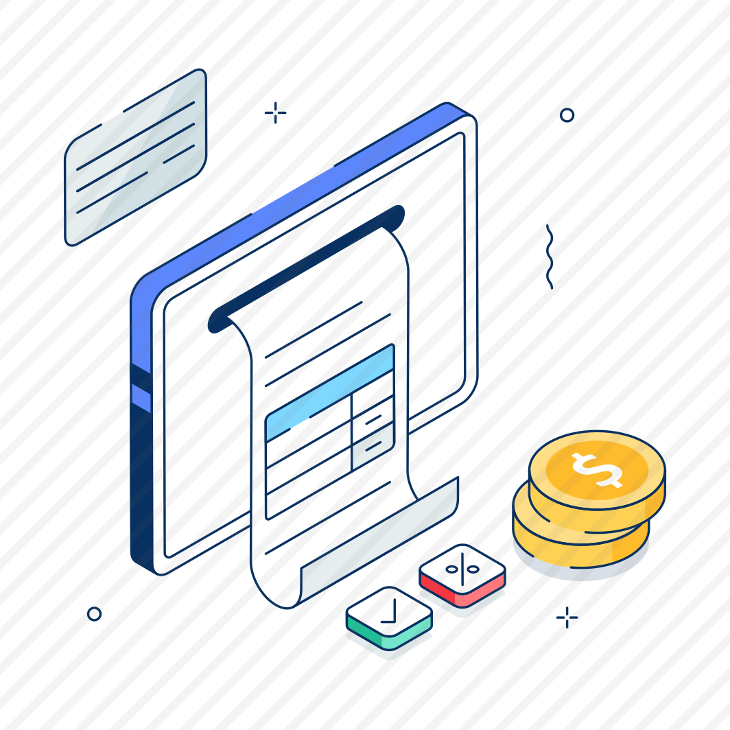 Online, Bill, Receipt, Invoice, Ecommerce, Shopping, Digital preview