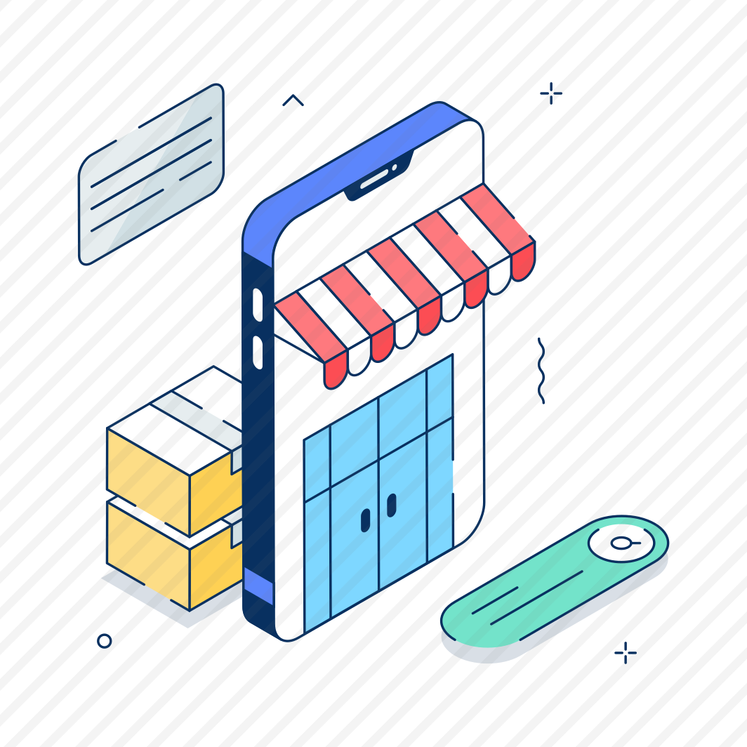 Online, Store, Shop, Mobile, Marketplace, Digital, Ecommerce, preview