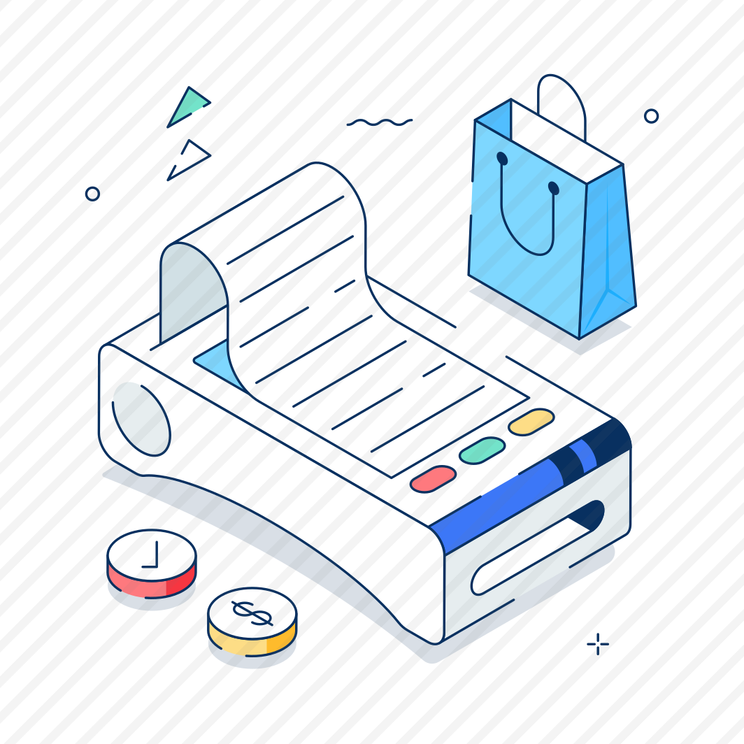 Pos, Point Of Sale, Terminal, Receipt, Printer, Invoice preview