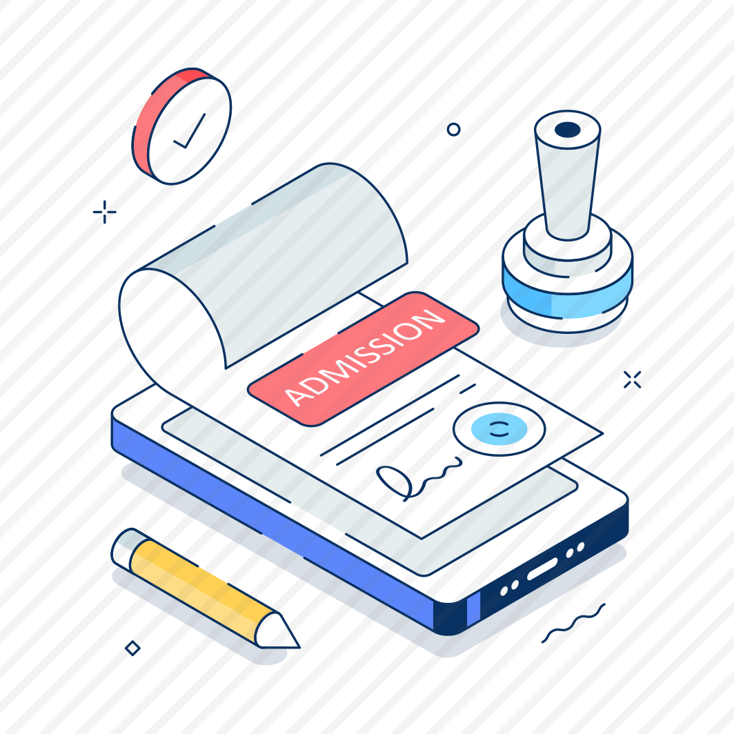 Admission, Process, Document, Enrollment, Student preview