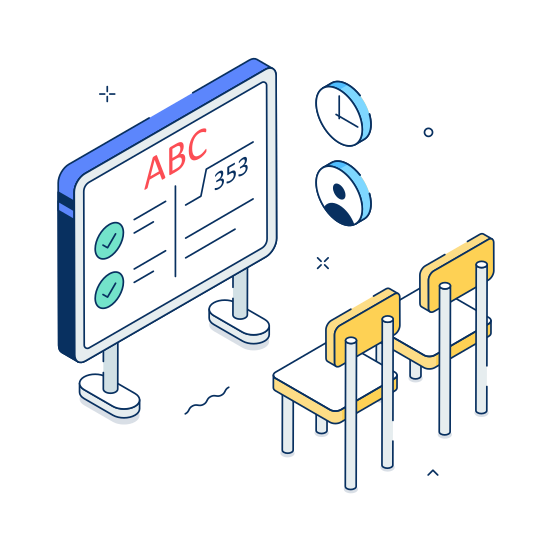 Classroom, Education, Learning, School, Study illustration