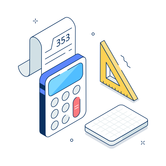 Math, Practise, Education, Learning, Algebra illustration