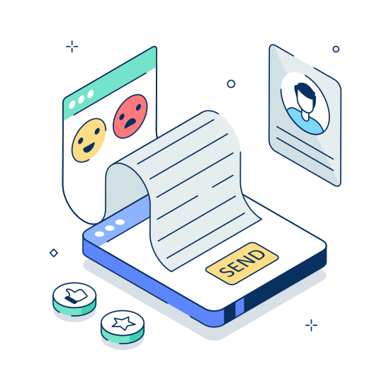 Student, Feedback, Education, Rating, Review illustration