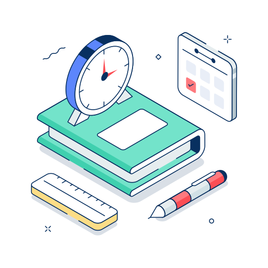 Study, Schedule, Time, Management, Learning illustration