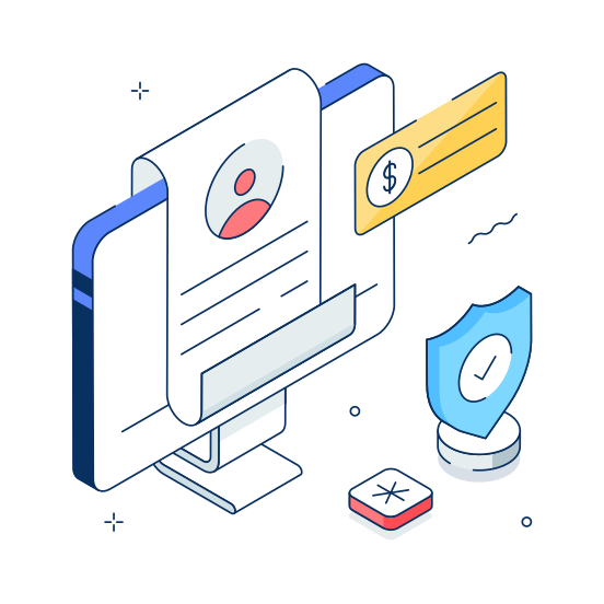Patient, Profile, Management, Dashboard, Software illustration