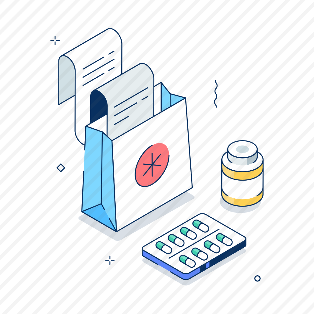 Shopping, Bag, Pharmacy, Medicine, Drugs preview