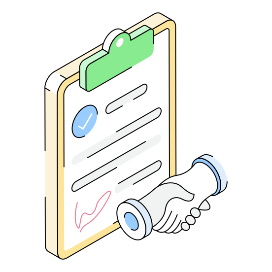 Deal, Contract, Agreement, Deed, Handshake illustration