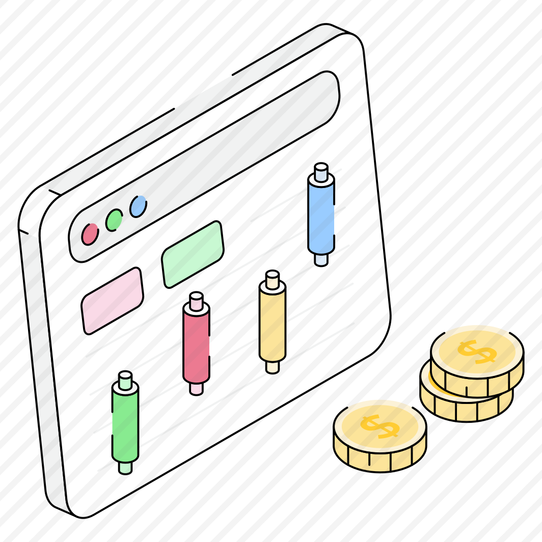 Exchange, Trading, Candlestick, Stocks, Coins preview