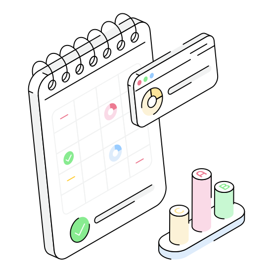 Planner, Reminder, Schedule, Event, Calendar illustration