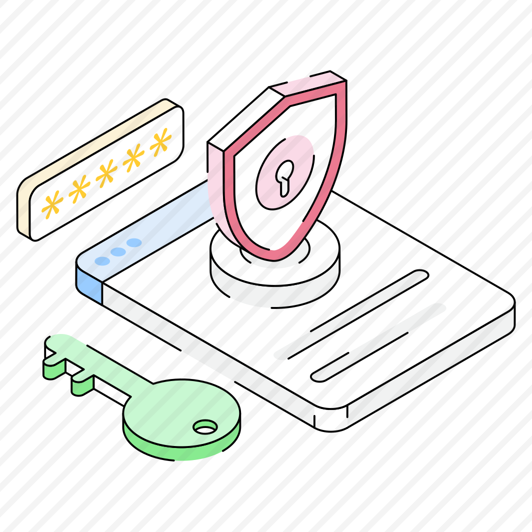 Secure, Login, Password, Profile, Account preview