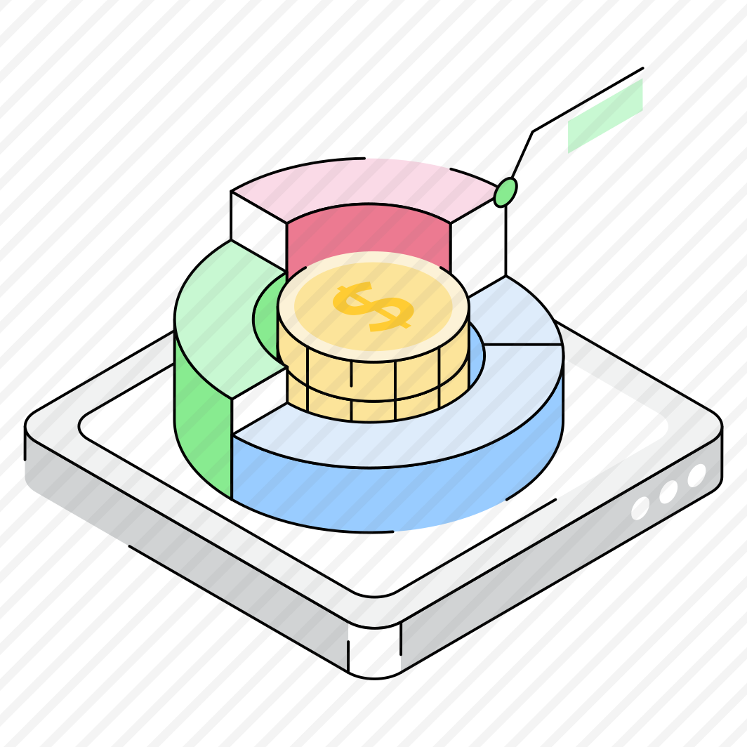 Shares, Investment, Finance, Pie, Dollar preview