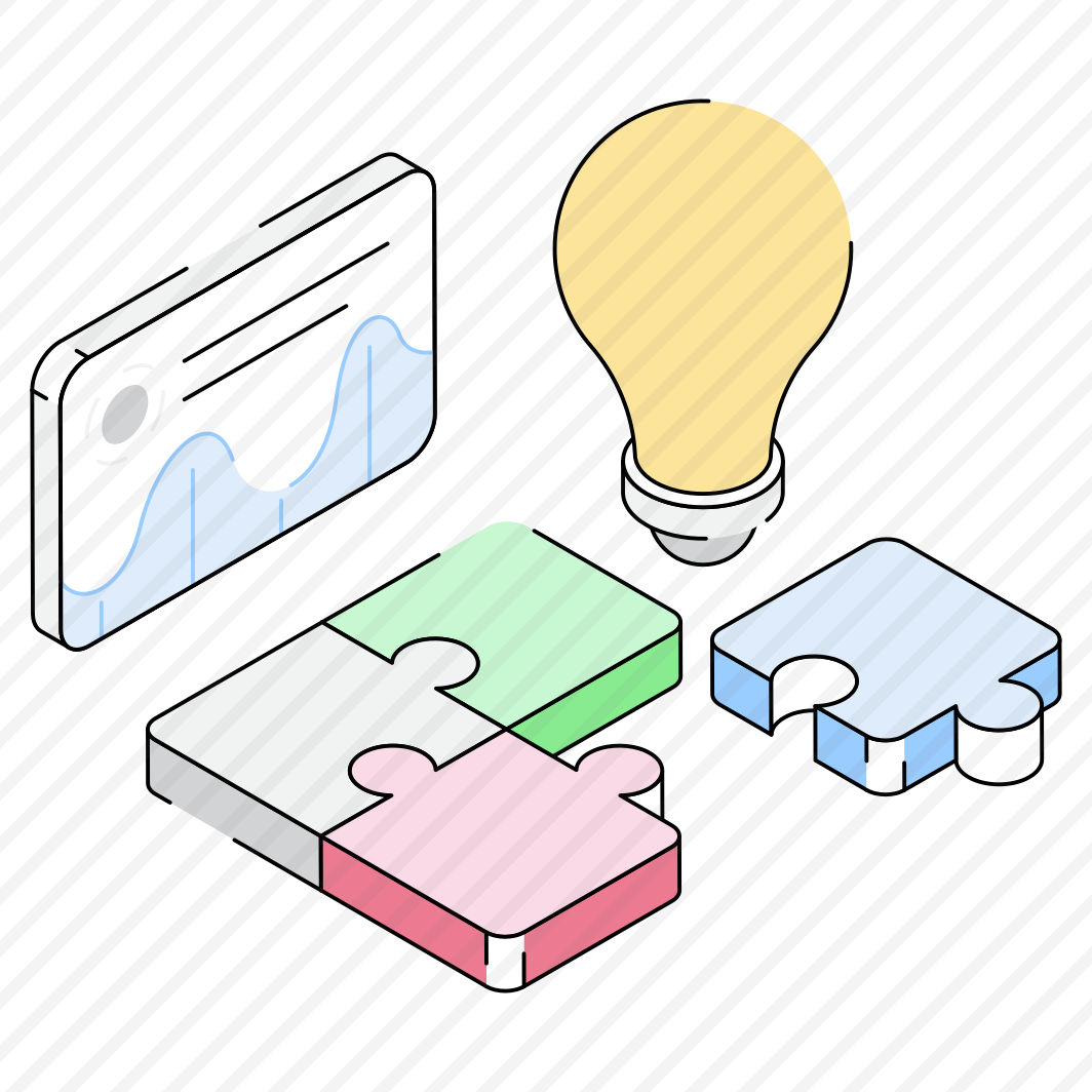 Solution, Idea, Innovation, Collaboration, Cooperation preview