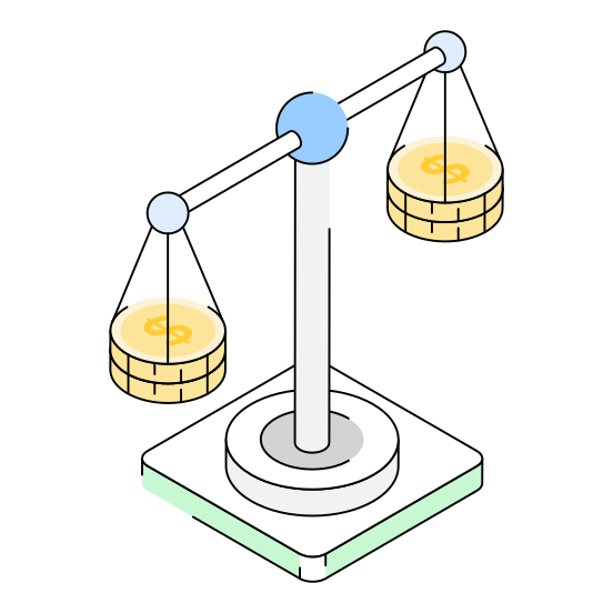 Stability, Equilibrium, Balance, Economy, Money illustration