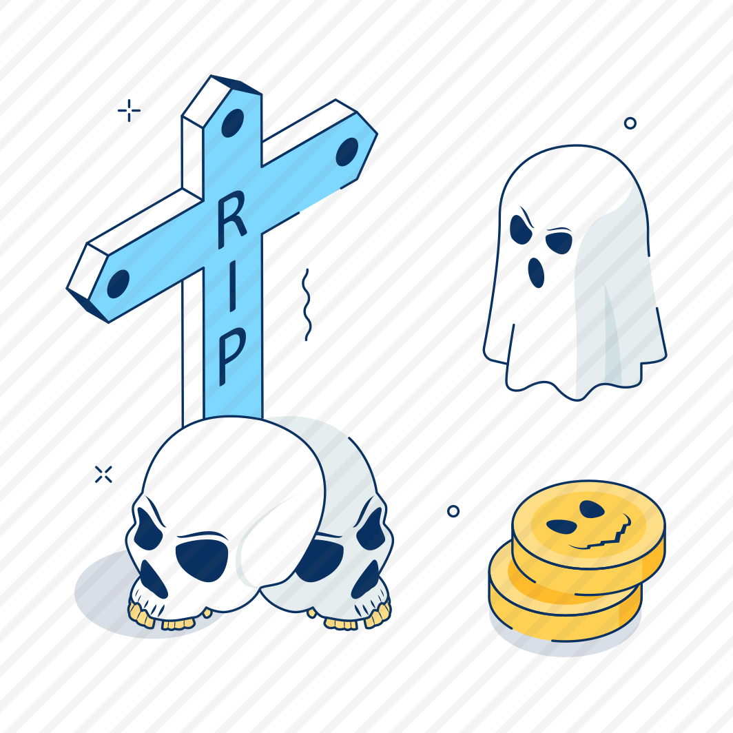 Tombstone, Gravestone, Halloween, Ghost, Skull, Spooky, Scary preview