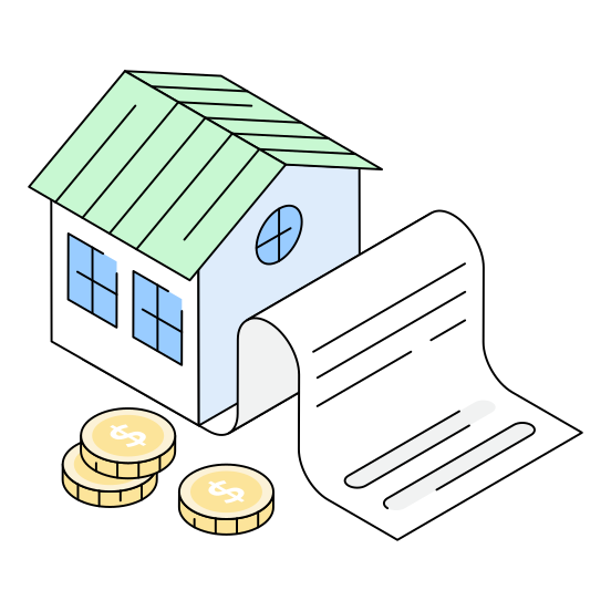 Buy, Purchase, Home, House, Residence illustration